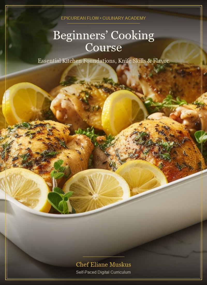Beginners’ Cooking Course by Chef Eliane Muskus